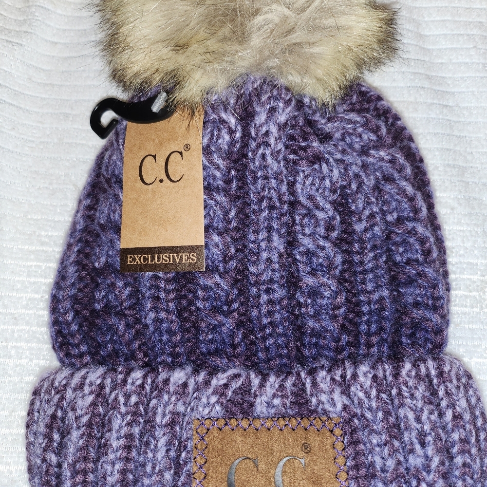 C.C Exclusives faux Fur Pom